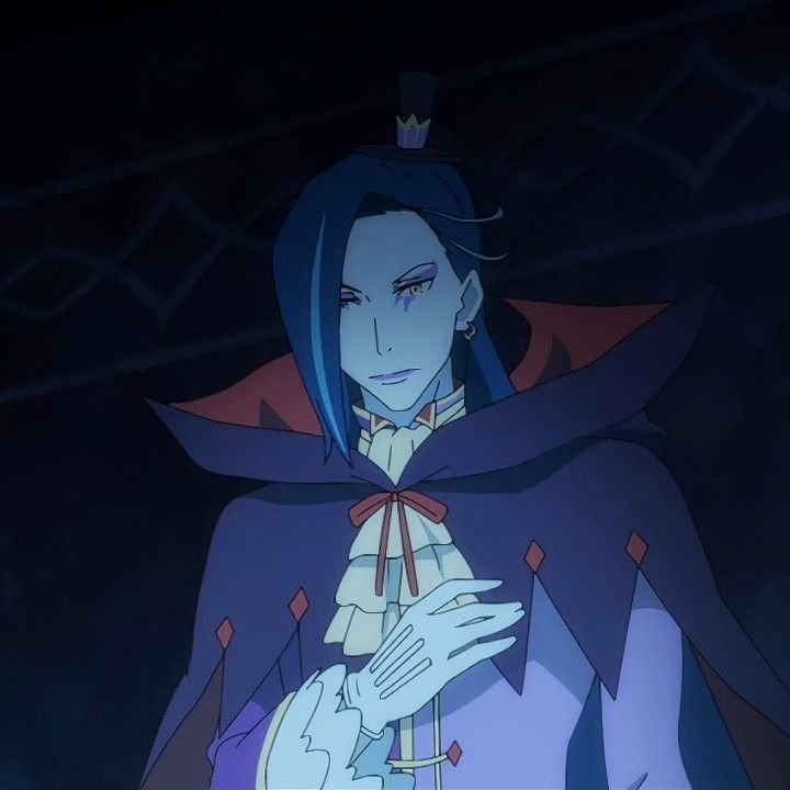 Roswaal L Mathers - the eccentric margrave who employs Subaru, Rem, and Ram